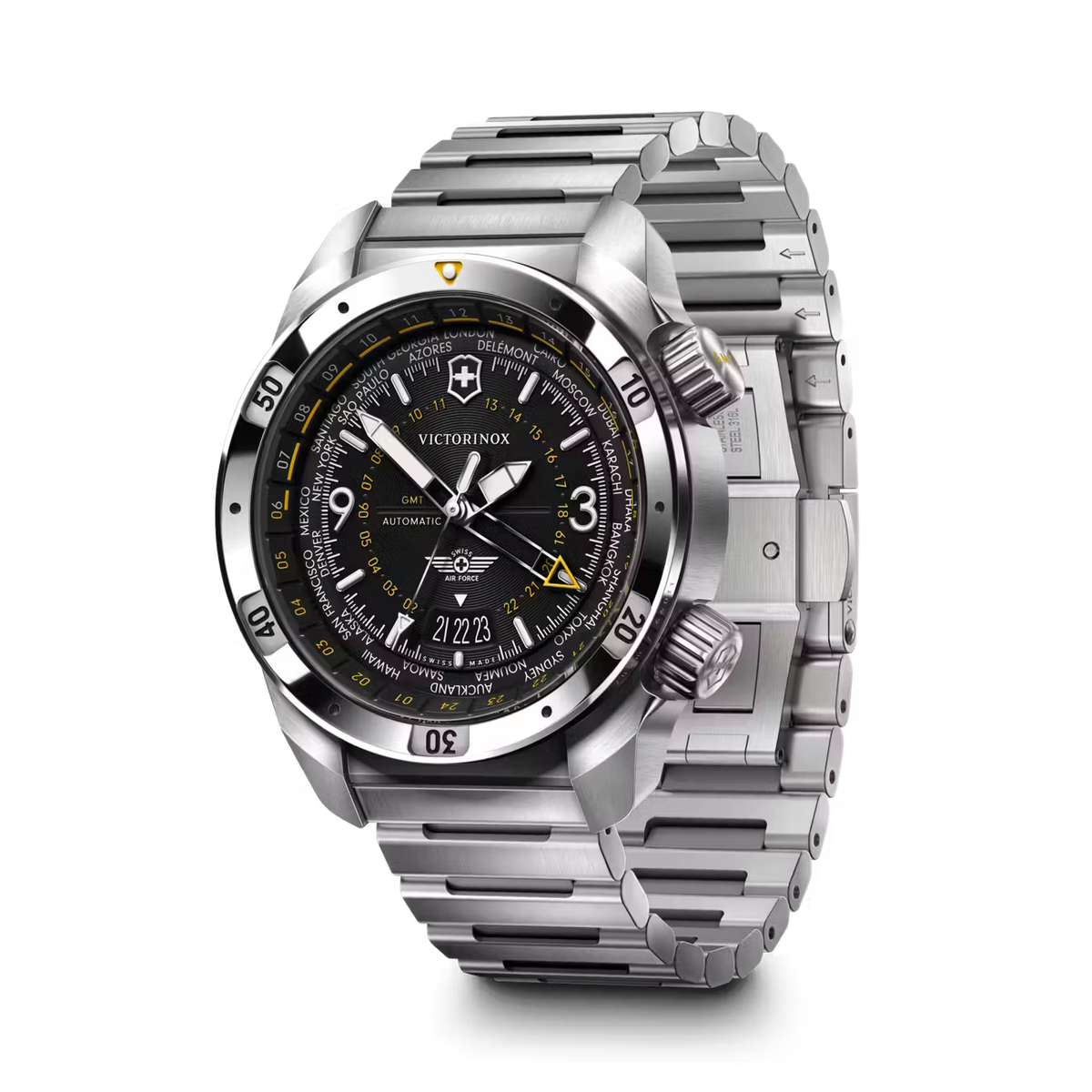 Reloj Air Pro Automático correa acero