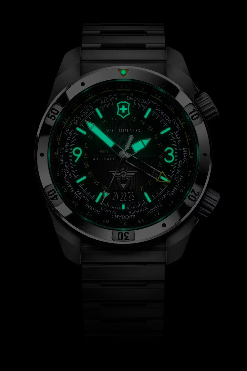 Reloj Air Pro Automático correa acero