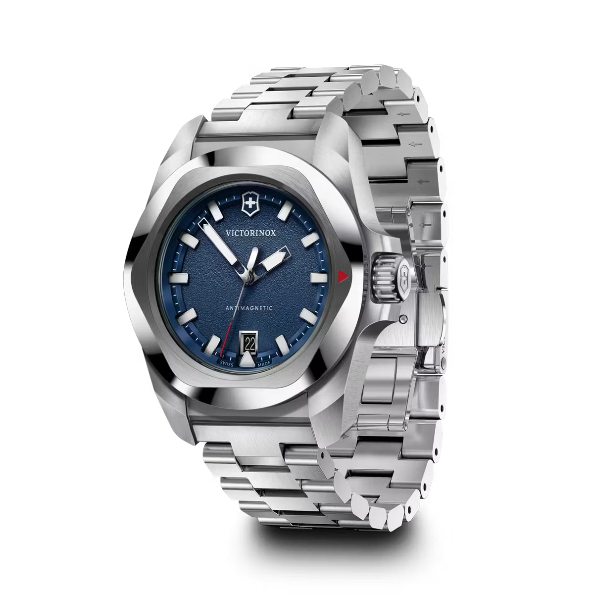 Reloj I.N.O.X. Quartz azul correa acero