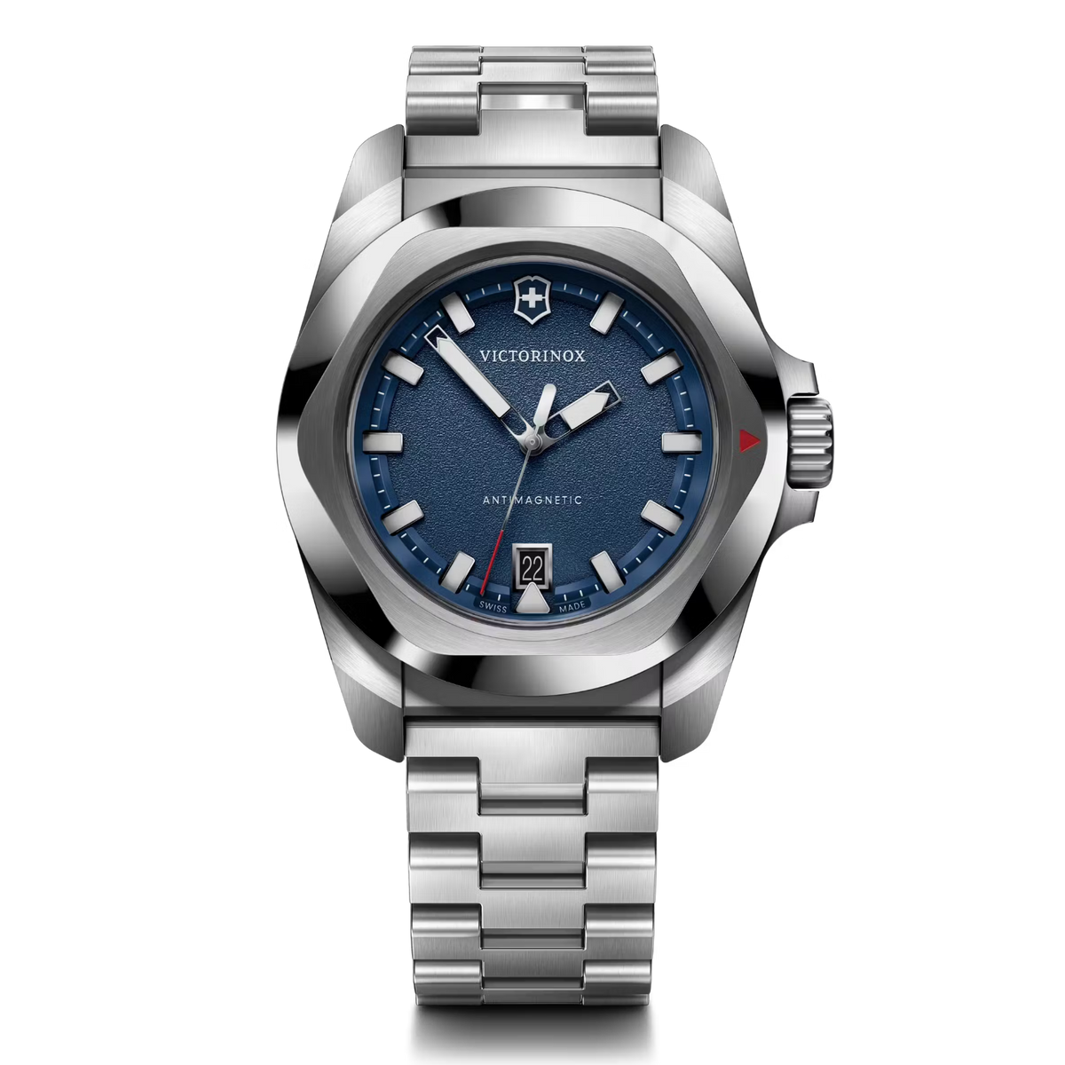 Reloj I.N.O.X. Quartz azul correa acero