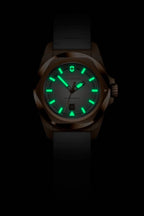 Reloj I.N.O.X Small correa caucho blanco