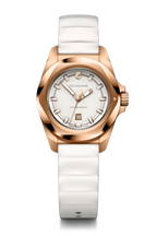 Reloj I.N.O.X Small correa caucho blanco