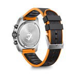 Reloj Swiss Army Chrono Correa de Caucho Negro/Naranja