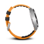 Reloj Swiss Army Chrono Correa de Caucho Negro/Naranja