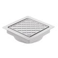 Reja Desague 10x10 Tramontina 94535/200 PVC Oculto