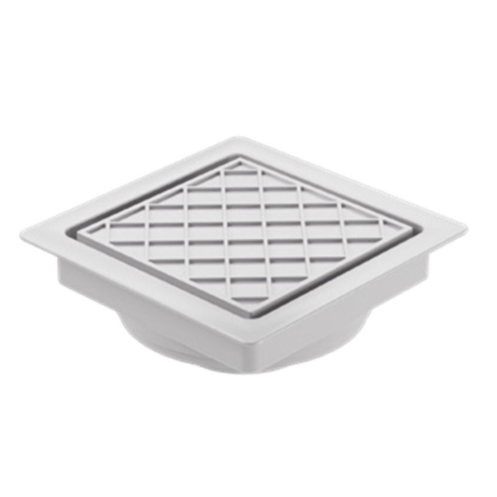 Reja Desague 10x10 Tramontina 94535/200 PVC Oculto