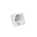 Modulo Tramontina 57115/036 Blanco Tomacorriente Triple Schuko 16Amp