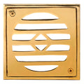 Reja Desagüe Casal Piso 20x20 Pul 521 Bronce Fundido Liviano