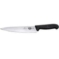 Cuchillo para Trinchar Fibrox color Negro. Hoja 28 cm.