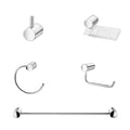 Accesorios Baño Docol Single 00183106 CR Juego 5 Pzas