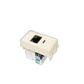 Modulo Tramontina 57119/056 Marfil Red RJ45 cat 6