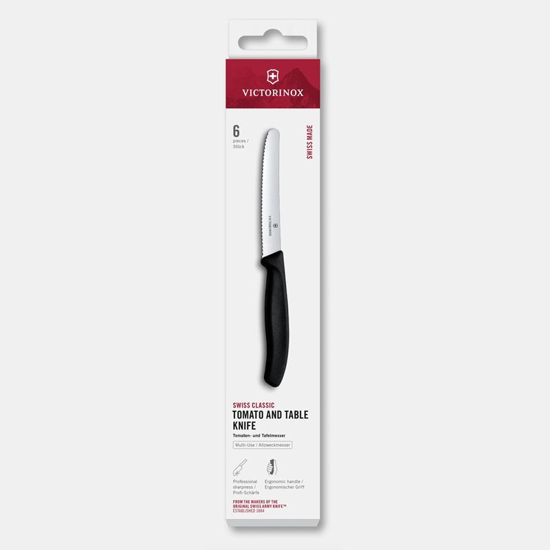 Set Cuchillos Swiss Classic 6 piezas. Hoja 11 cm.