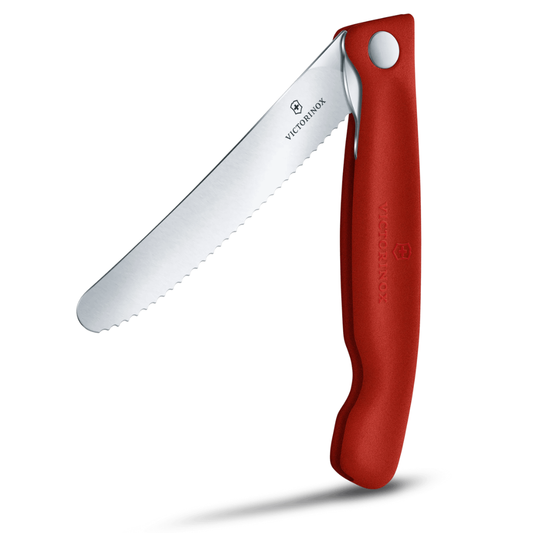 Cuchillo de picnic Swiss Classic filo recto