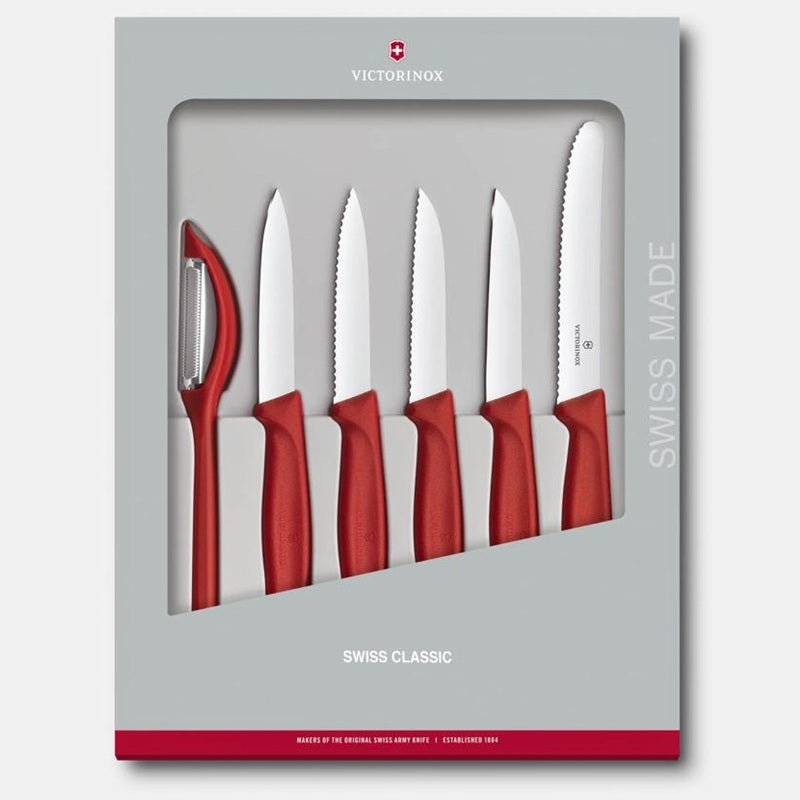 Set de cuchillos mondadores Swiss Classic, 6 piezas