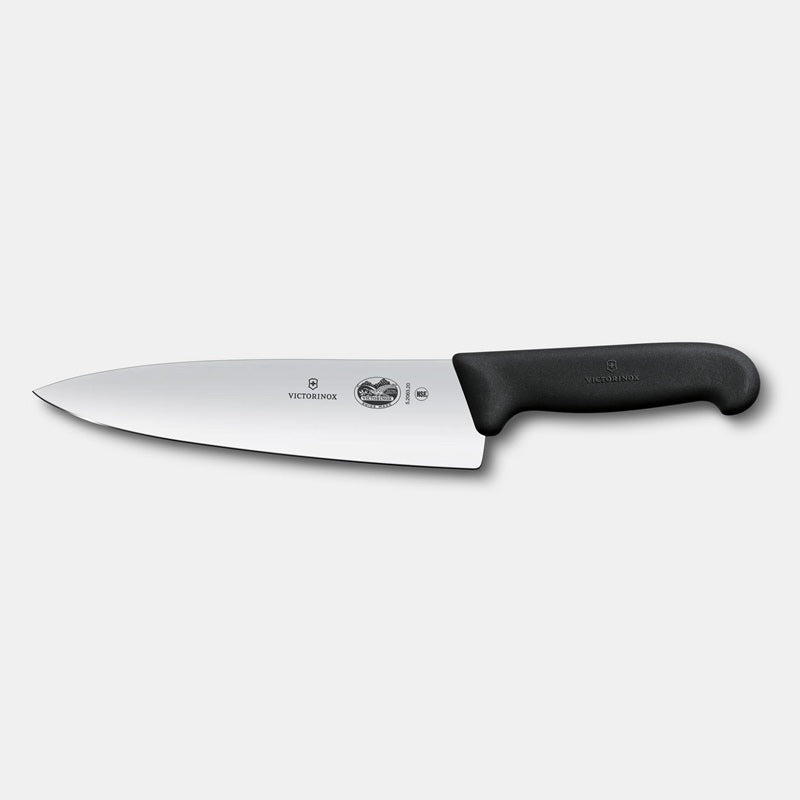 Cuchillo Fibrox para chef extra ancho. Hoja 20 cm