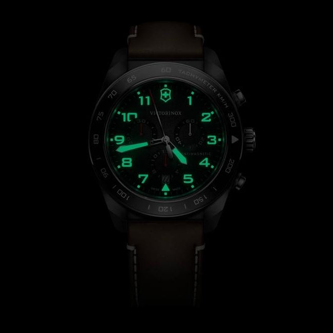 Reloj Swiss Army Chrono Correa de Cuero