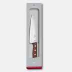 Cuchillo Santoku c/Alvéolos Rosewood. Hoja 17 cm.