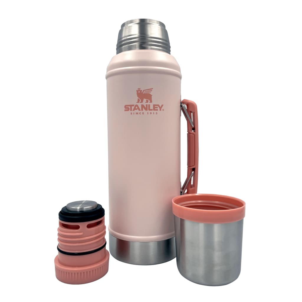 Termo Classic 950 ml Limestone con tapón cebador | Stanley -