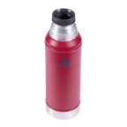 TERMO CLASSIC SIN ASA 950 ML ROJO CON TAPON CEBADOR | STANLEY - STANLEY PMI BOLIVIA