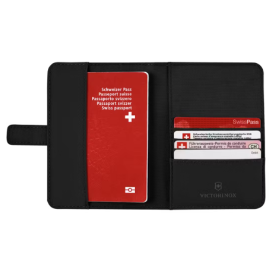 Porta pasaportes con protección RFID