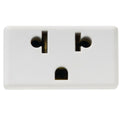 Modulo Tramontina 57115/228 Blanco Tomacorriente Triple 15amp