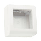 Placa Electrica Sobreponer Tramontina Lizflex Blanco 57303/002 2 Modulo