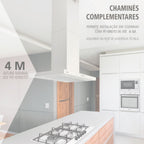 Campana Extractora Isla Tramontina Dittra 95800/018 Isla 90