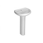 Lavatorio y Columna Deca L-915 Izy Blanco